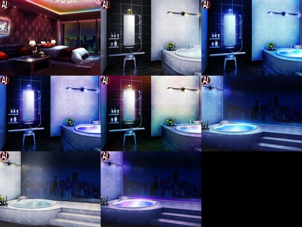 みにくる背景CG素材集『大人の背景』part01