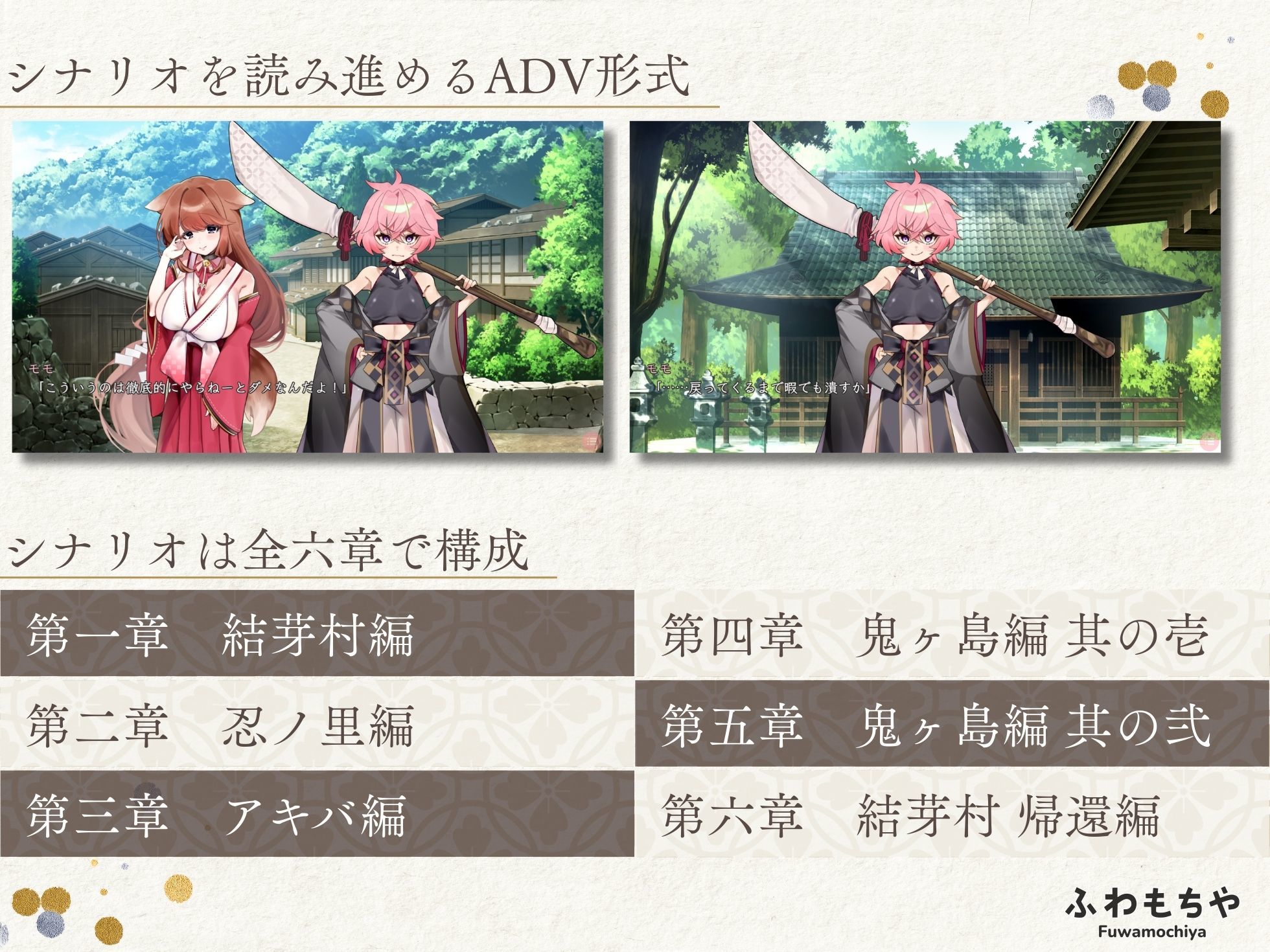 【Live2D×フルボイス】ふたなって鬼ヶ島！