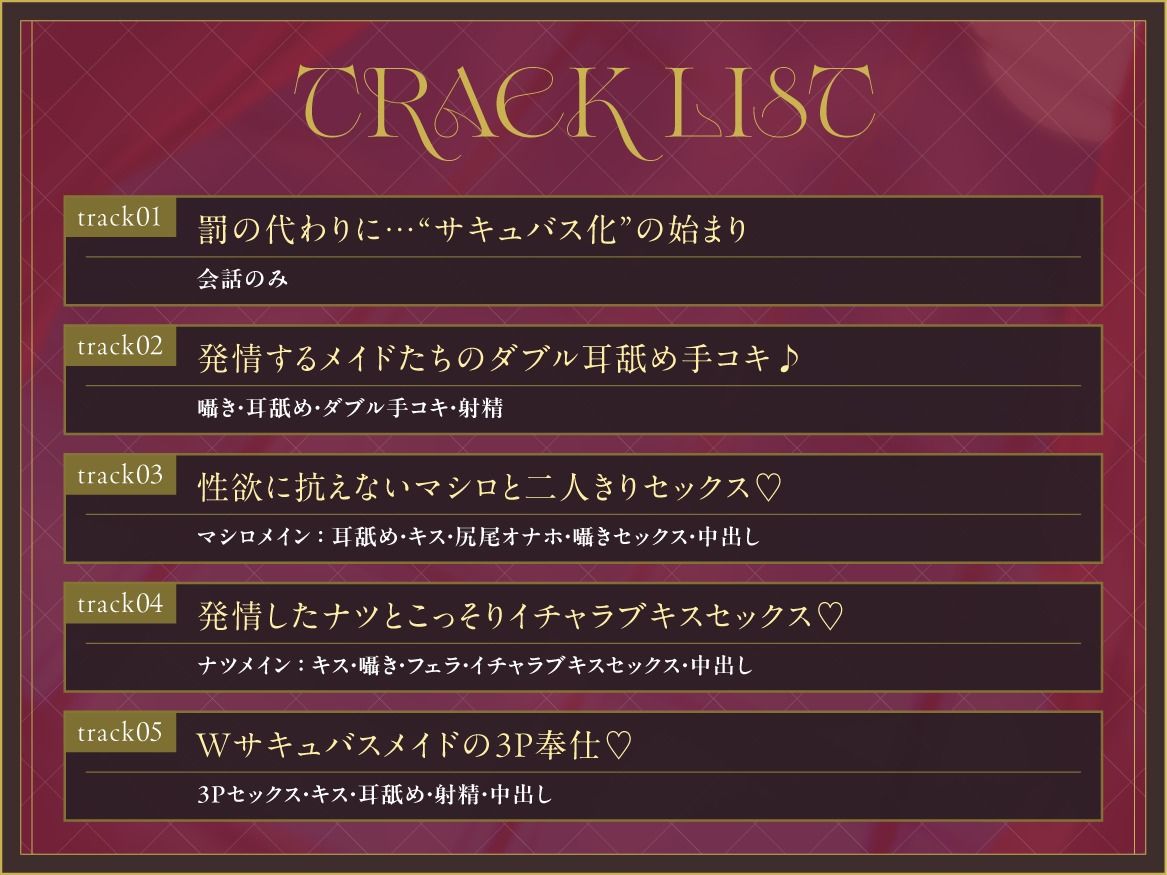 《早期限定価格》サキュバス化した発情メイド〜抑えられない性欲をご主人様で発散♪〜