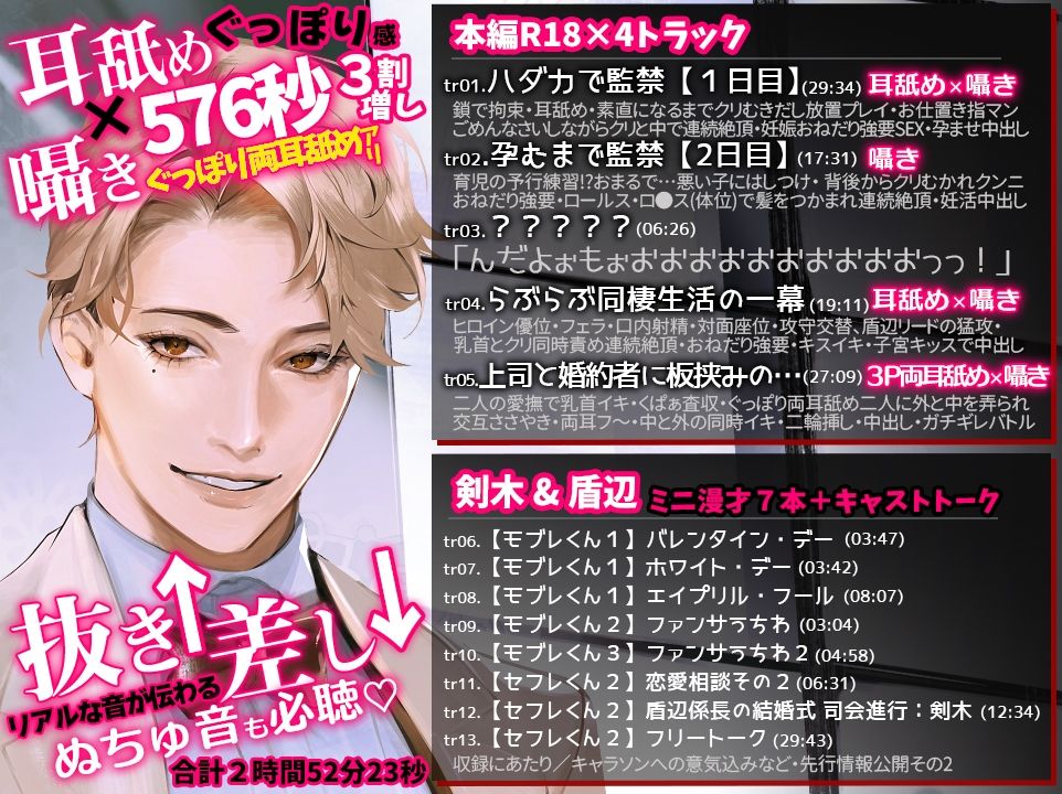 あほエロSEX劇■真面目系クズ★セフレくん〜良識あるクズ、ふたたび〜【監禁デレ係長の愛惜】■挙式編■