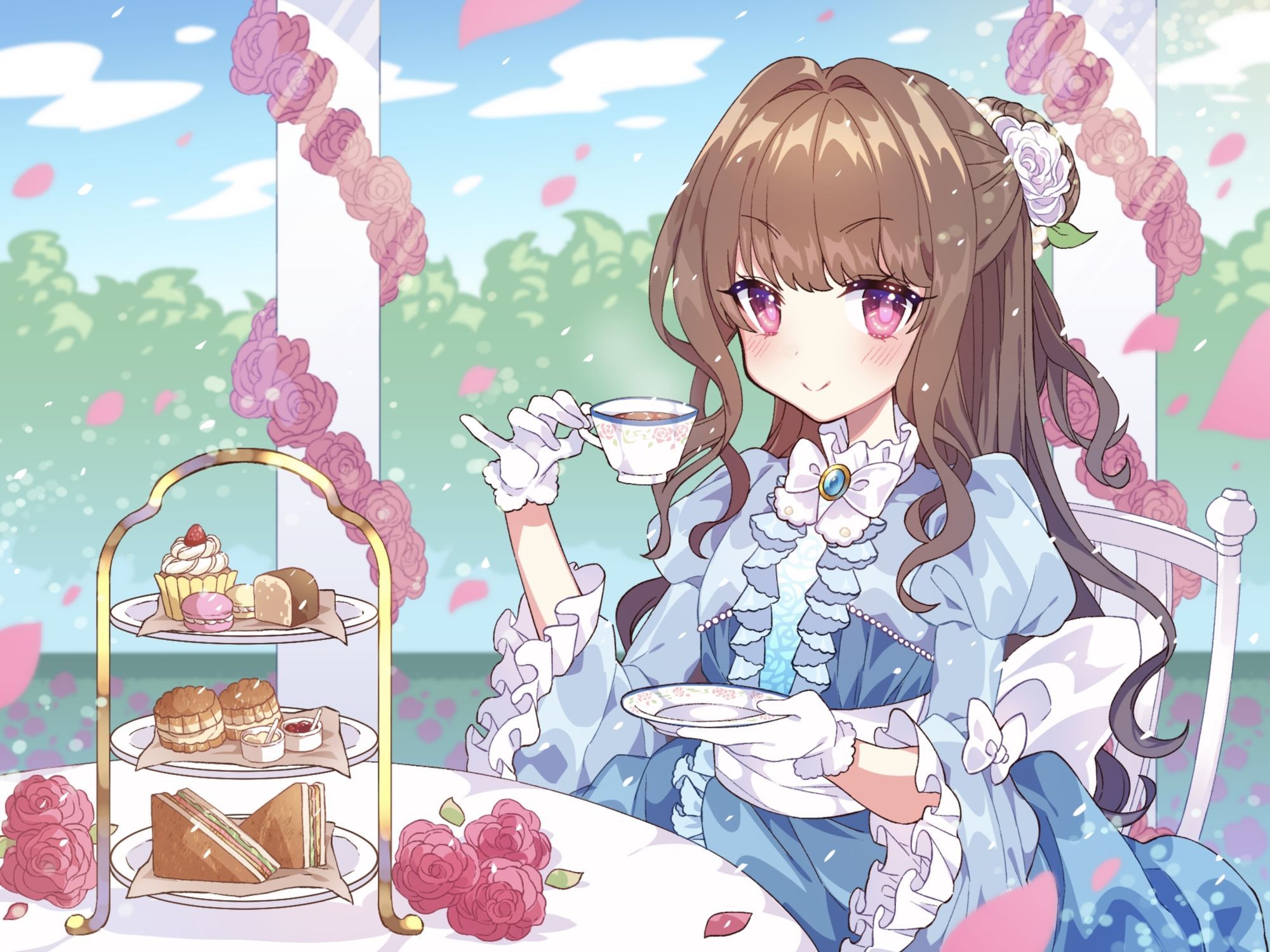 【おしがま/放尿】おしっこお漏らしお嬢様【オホ声】