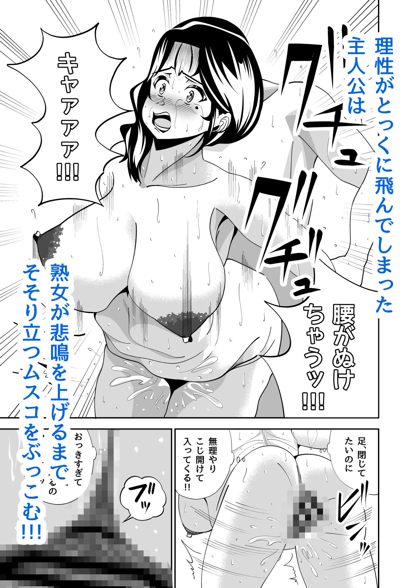 倦怠期でヤらせてくれない彼女に内緒で、仲の良かった熟女大家さん（53）に濃厚ガチセックスさせてもらう話