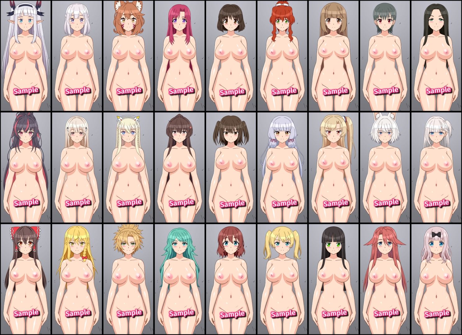 27人のパイパンヌードの女の子を「みつめえっち」したい人向けのCG集2026-FUNF-