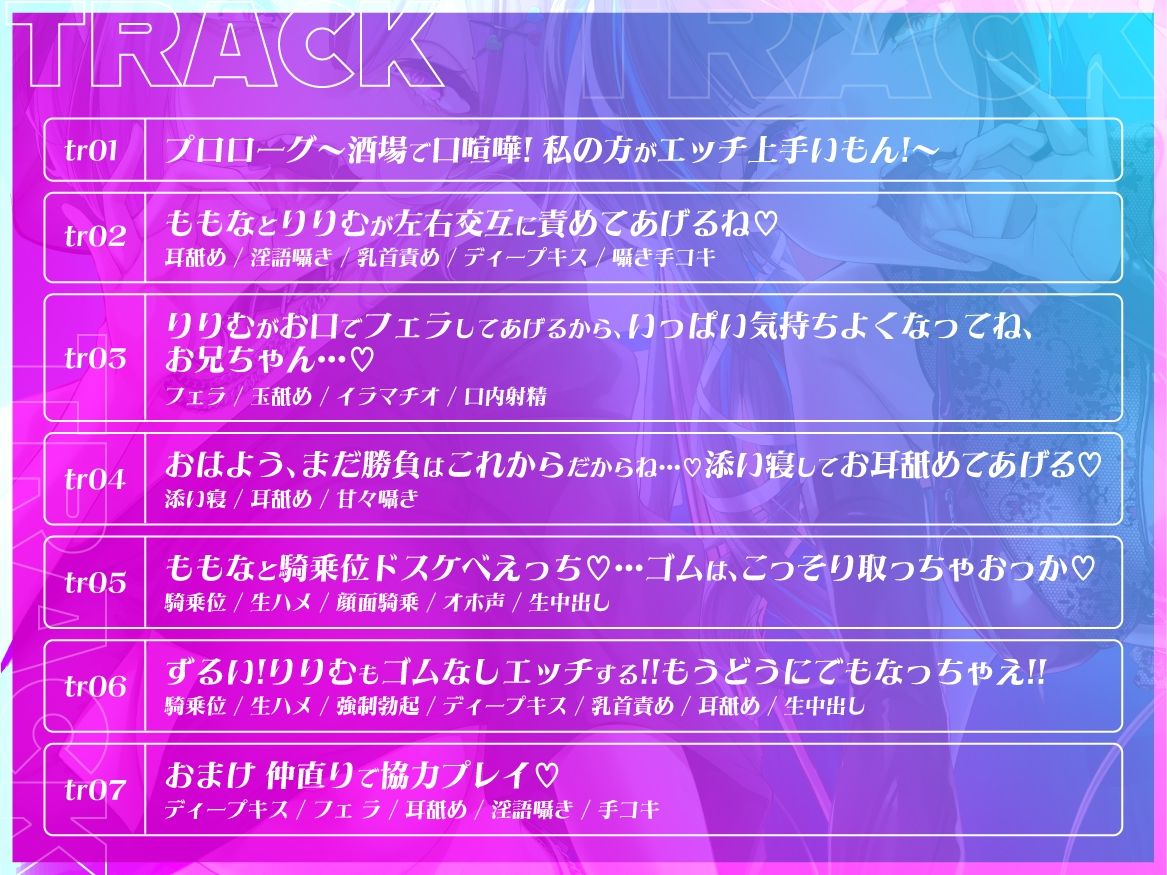 「私の方がエッチ上手だよね（はーと）」陽キャ×陰キャの仲良しサキュバスが俺を使ってドスケベハメ比べ対決（はーと）