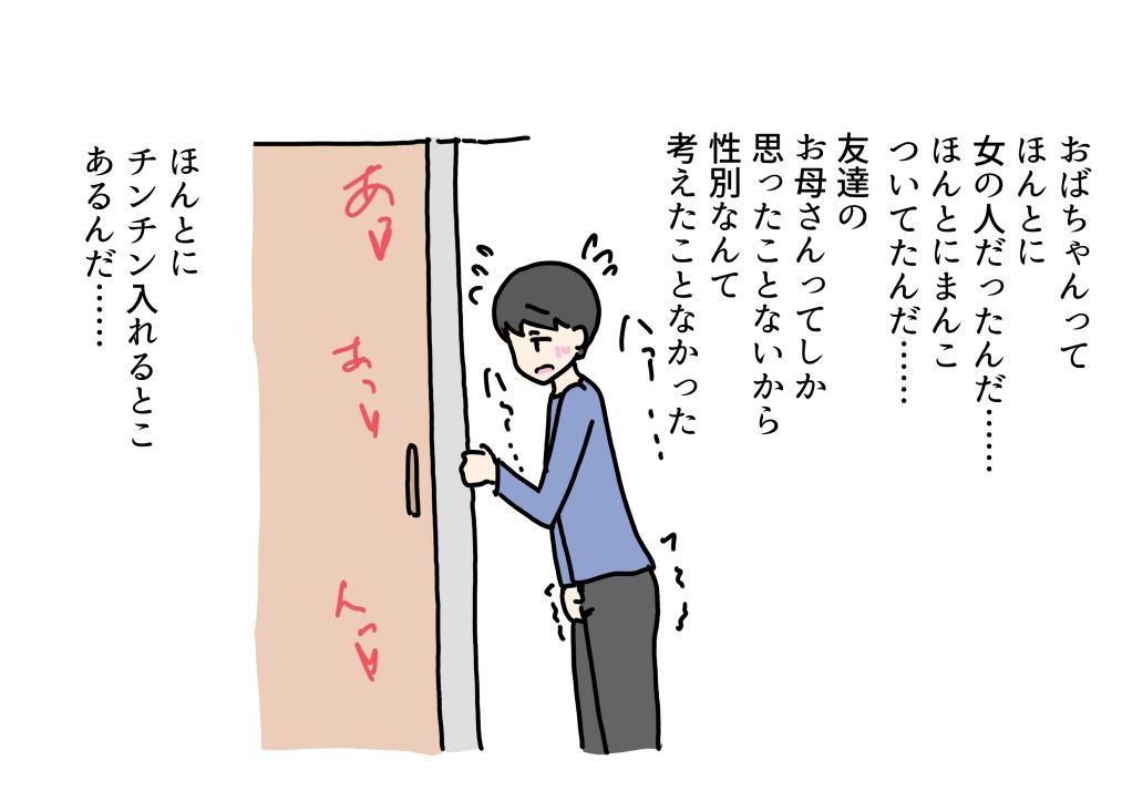 友達のおばちゃんのオナニーを見た男の子がこっそり挿入する話
