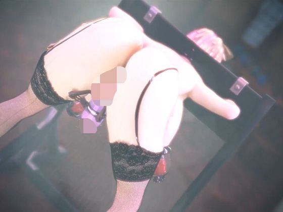 巨大ふたなり猫娘アクメ乳首責め〜激かわ爆乳猫娘を拘束して高速乳首オナホ責めでメス堕ち射精〜