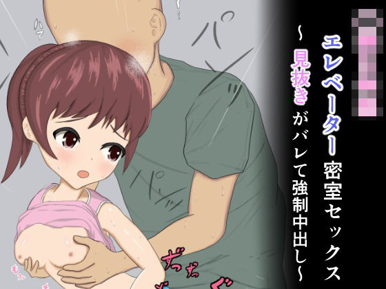 エレベーター密室セックス〜見抜きがバレて強●中出し〜