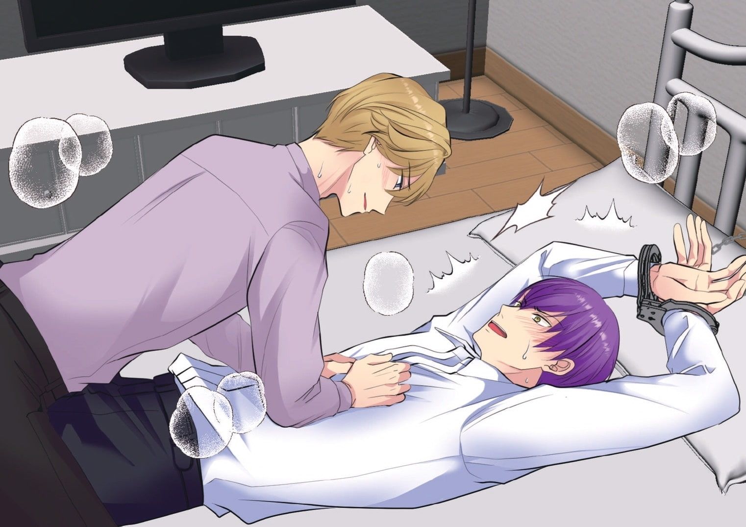 堕ちた元No1ホストが見下していた後輩ホストに手錠で縛られ開脚調教されたらプライド崩壊でメス堕ちした結果...