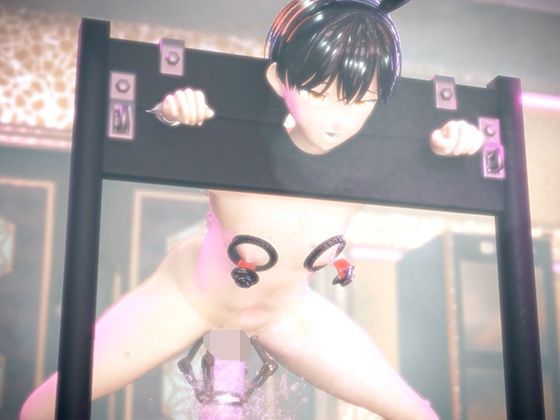 バニーショタ機械アクメ姦〜恥ずかしバニー姿で乳首とおちんぽ徹底オナホ機械責めで即堕ちアクメ射精〜