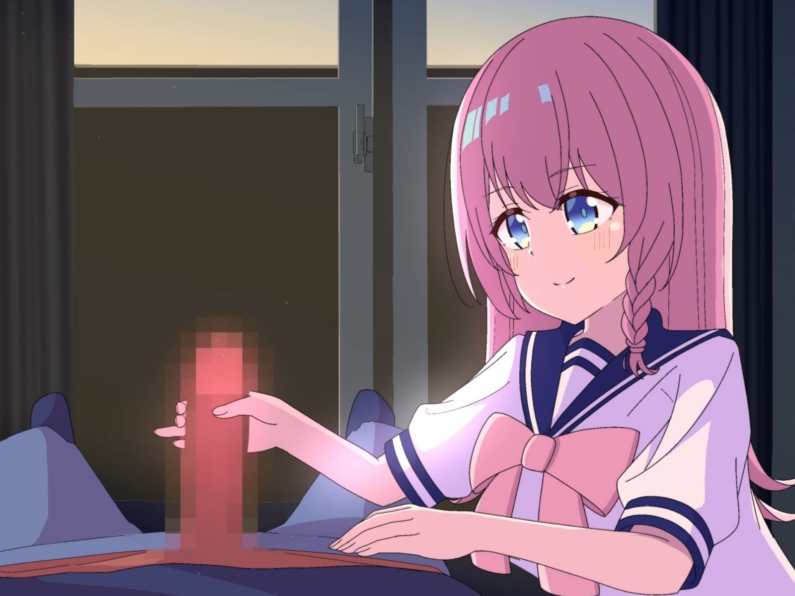 あまあまおてて〜部屋に勝手に入ってきた幼馴染お姉さん〜【手描きアニメ】