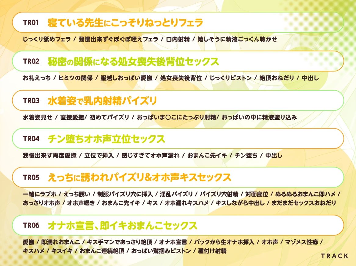 「先生の温もり…感じてたいです…」 隠れビッチな清楚系ゆるふわ生徒とこっそり生ハメえっち