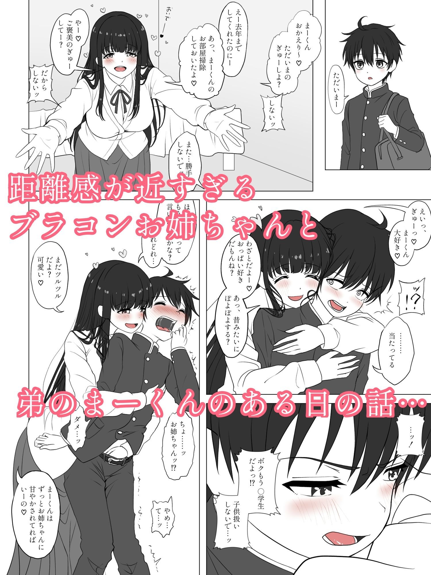 ブラコンお姉ちゃんに愛されすぎてツラい