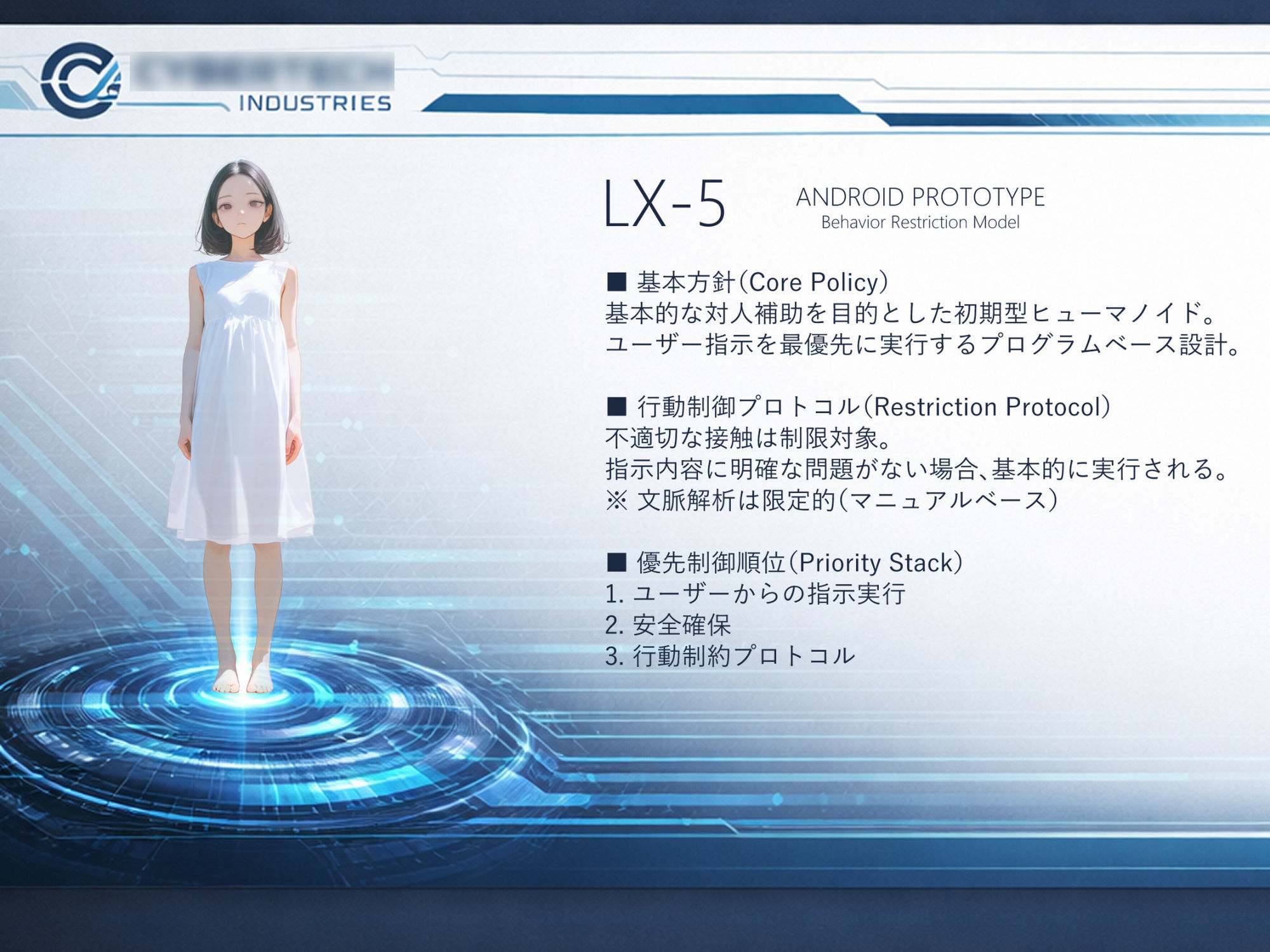 アンドロイド少女2 〜プロトタイプテスト〜