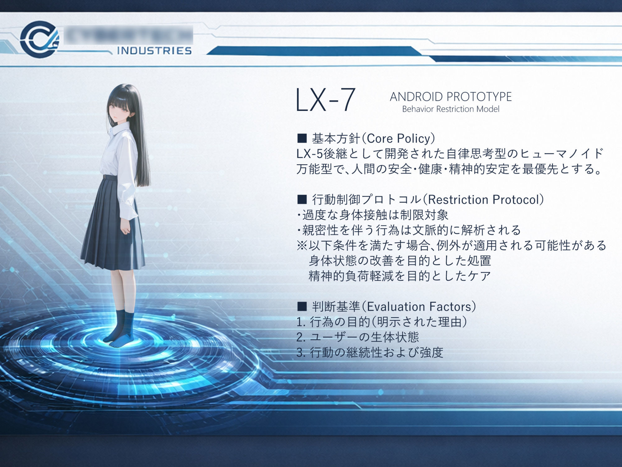 アンドロイド少女2 〜プロトタイプテスト〜