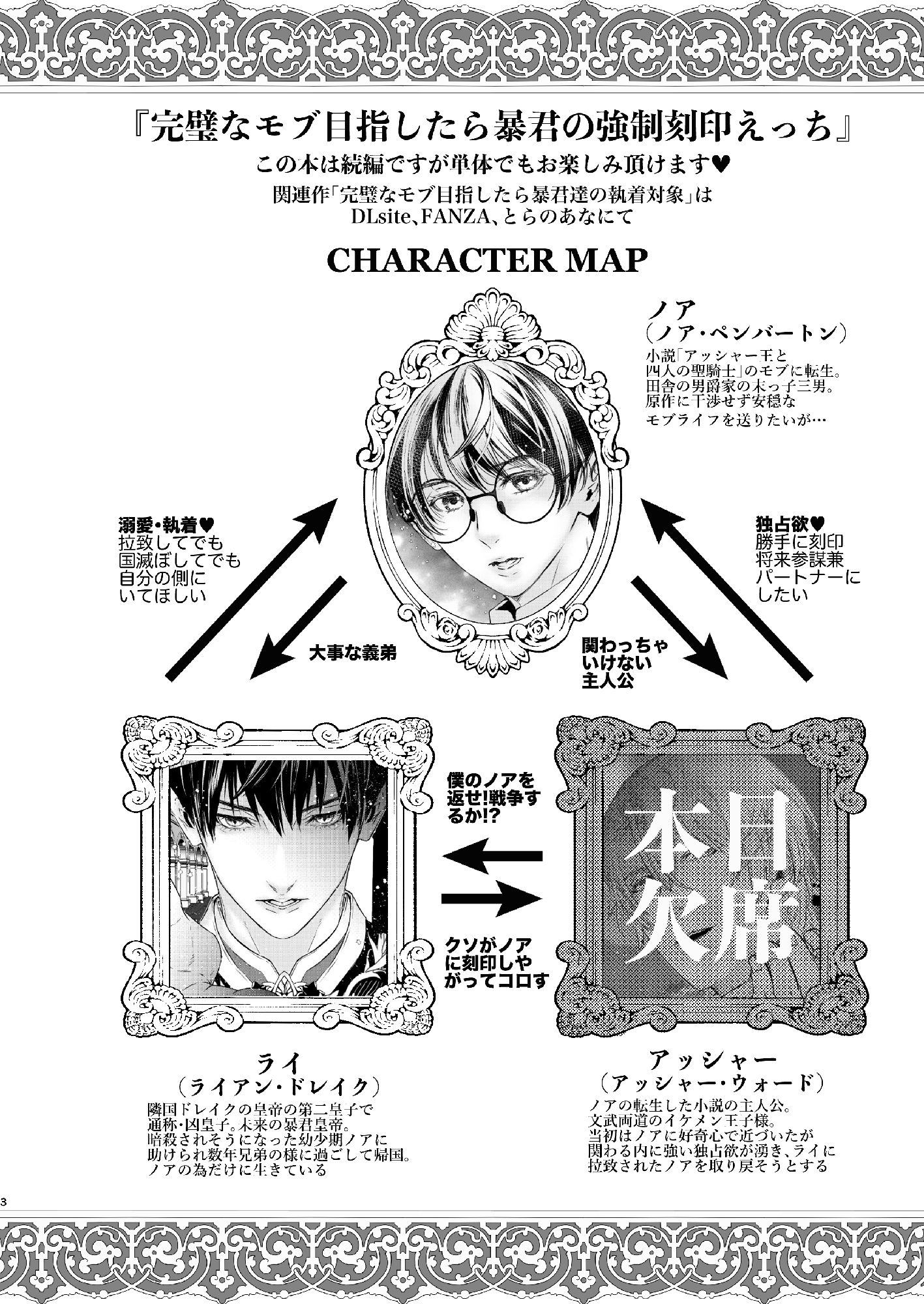 完璧なモブを目指したら暴君の強●刻印えっち