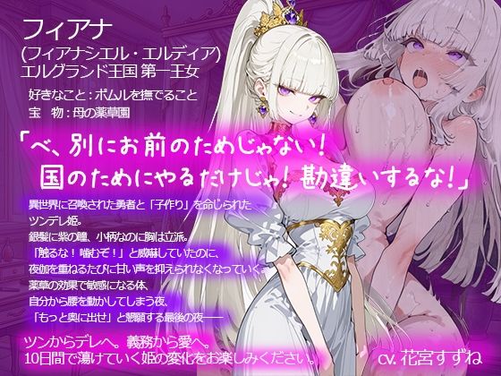 ツンデレ姫と夜伽の10日間 〜異世界で子作り命じられました〜