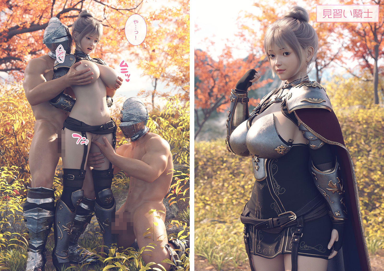 帝国の魔の手から必ずや姫殿下をお守りしてみせる女騎士たち