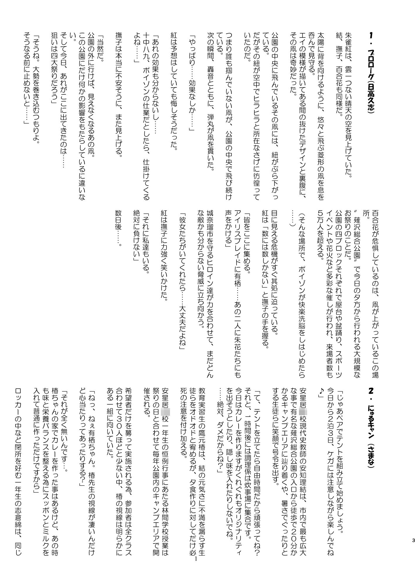 エージェントシリウス×SS03 外伝コラボ何でもヤリ放題パークライフ