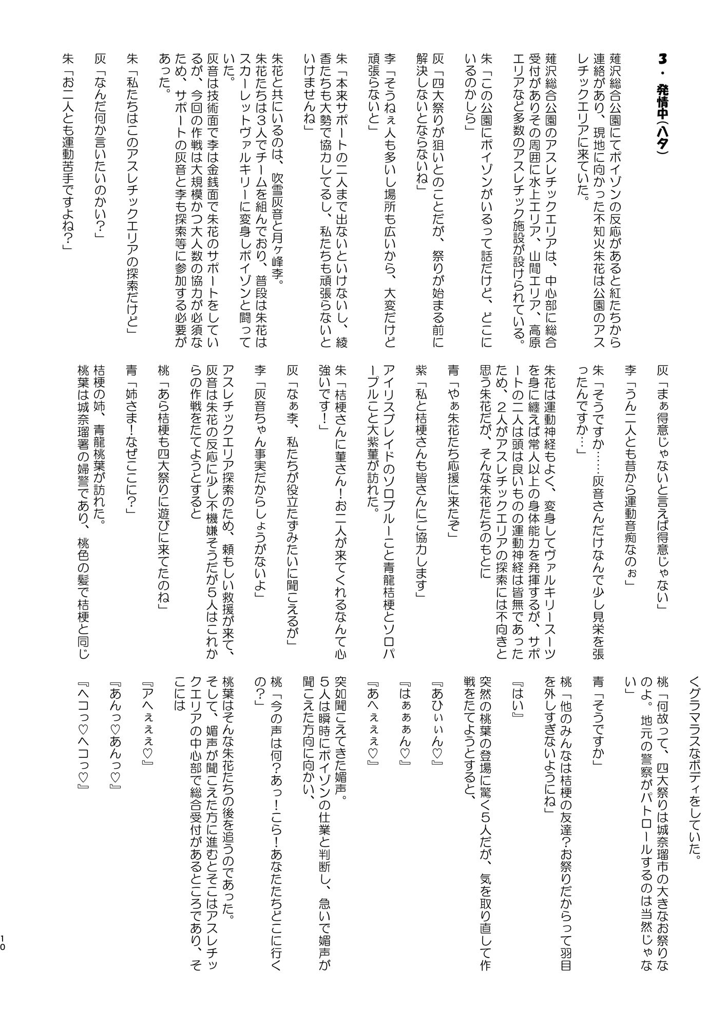 エージェントシリウス×SS03 外伝コラボ何でもヤリ放題パークライフ