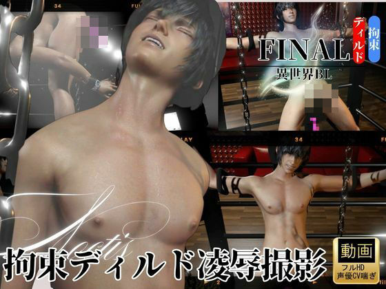 拘束ディルド凌●-黒髪イケメン王子を監禁撮影―