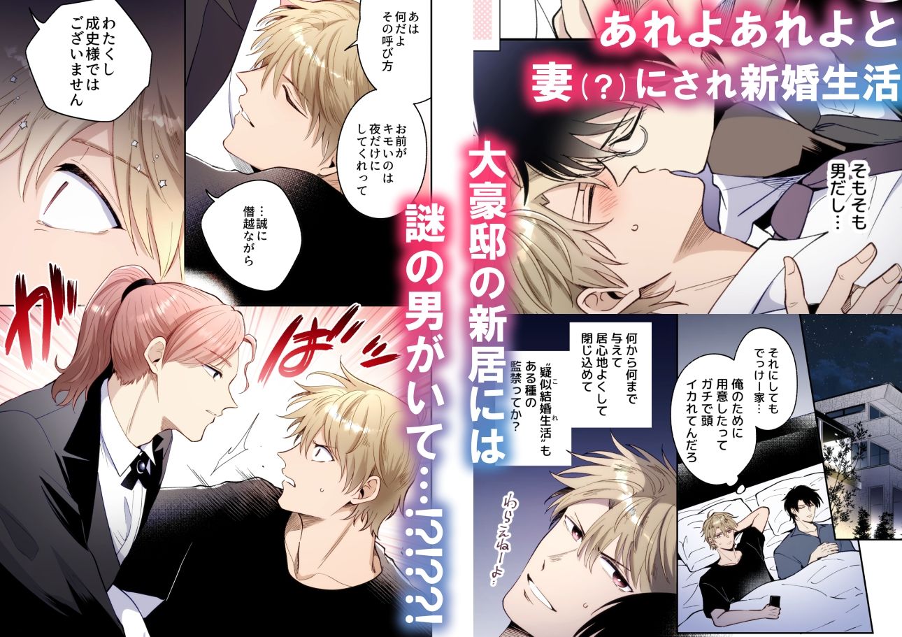 【フルカラー版】勃たないヤリチン元ホストがハマるとヤバい男に監禁されるマリッジブルー