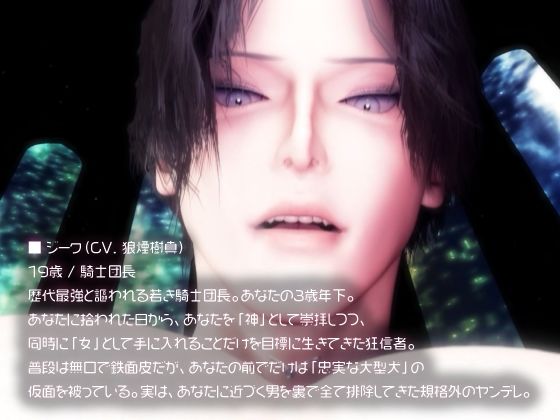 騎士×年下×狂愛。忠犬騎士の下剋上SEX。激しいイラマチオと連続中出しで、婚約破棄の夜に永遠に逃げられない種付けをされて…。