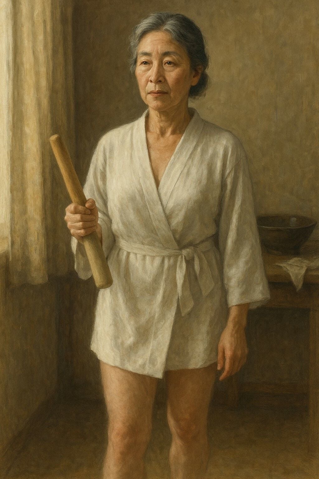 妙子と弘 4 朝の芯仕事──擦って、練って、通す