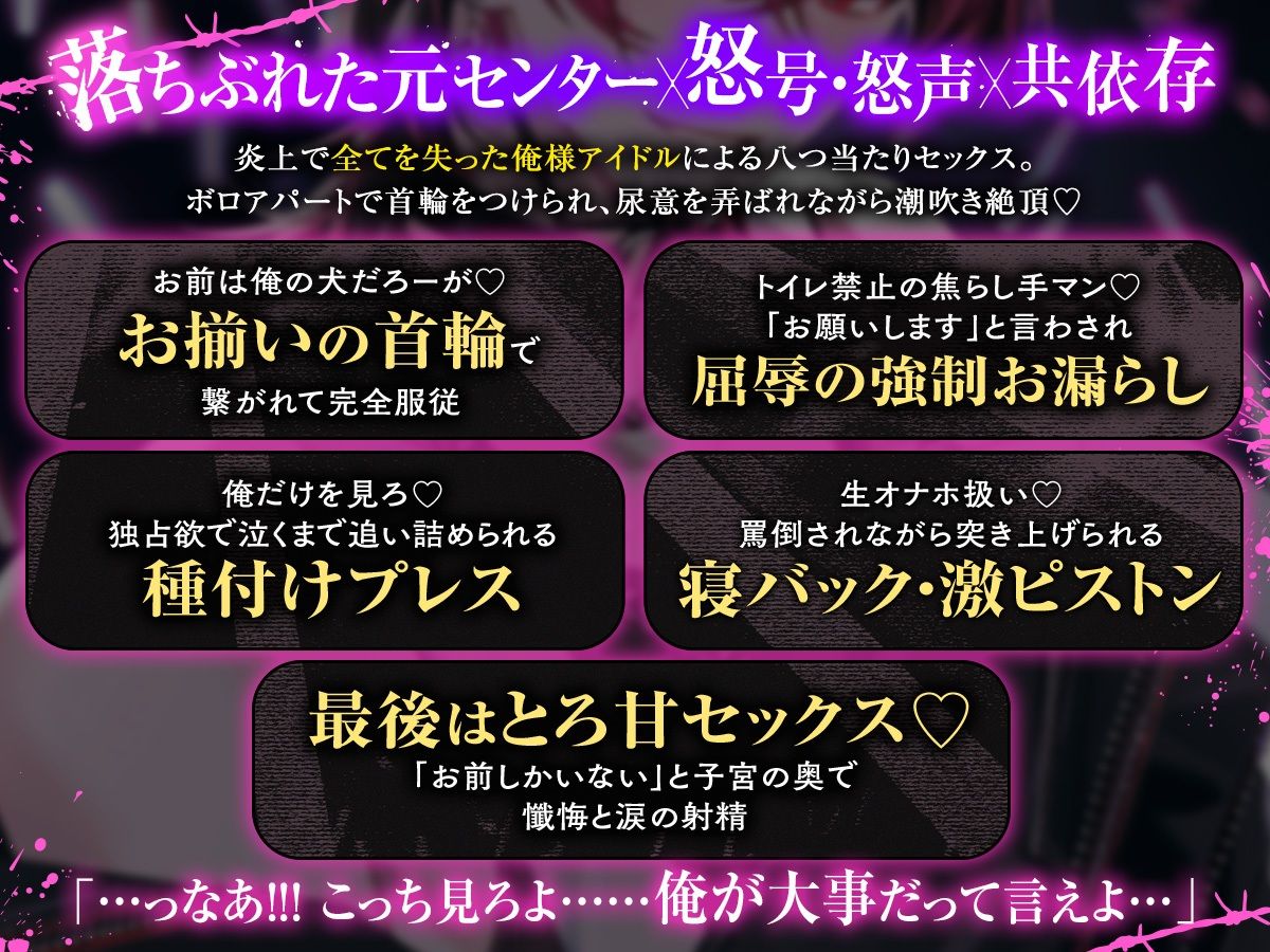 【裏垢炎上×尊厳破壊】UNDER:DOLL 01. レン 裏垢炎上編「トイレ？ダメに決まってんだろ。そこで漏らすまで我慢しろ、俺の犬なんだからさァ（はーと）」