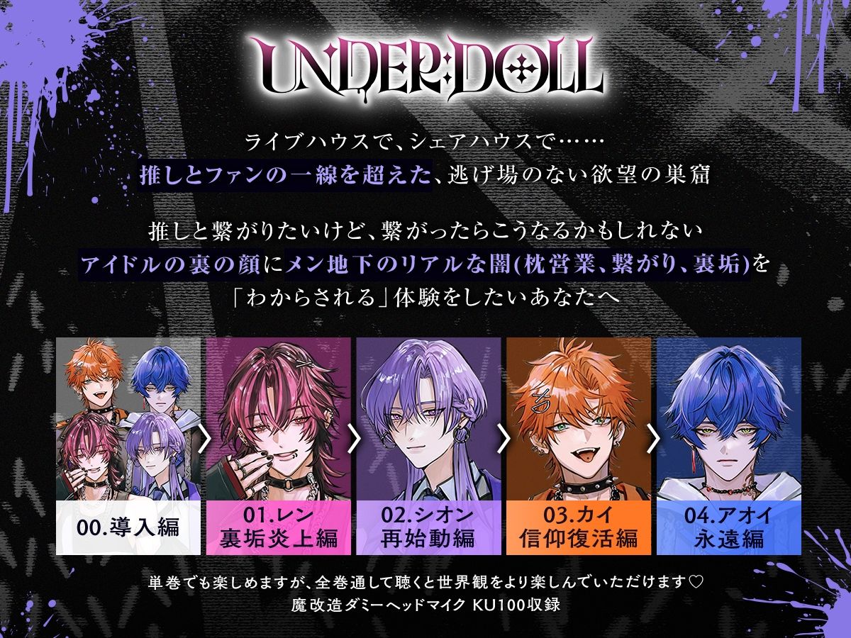 UNDER:DOLL 全巻パック