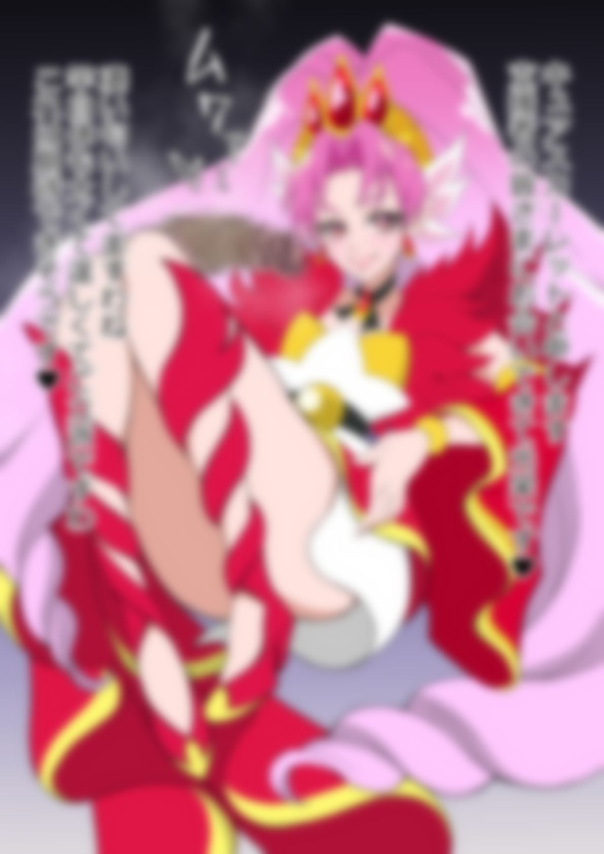 「Go！プリンセスプリ〇ュア」〇ュアスカーレット