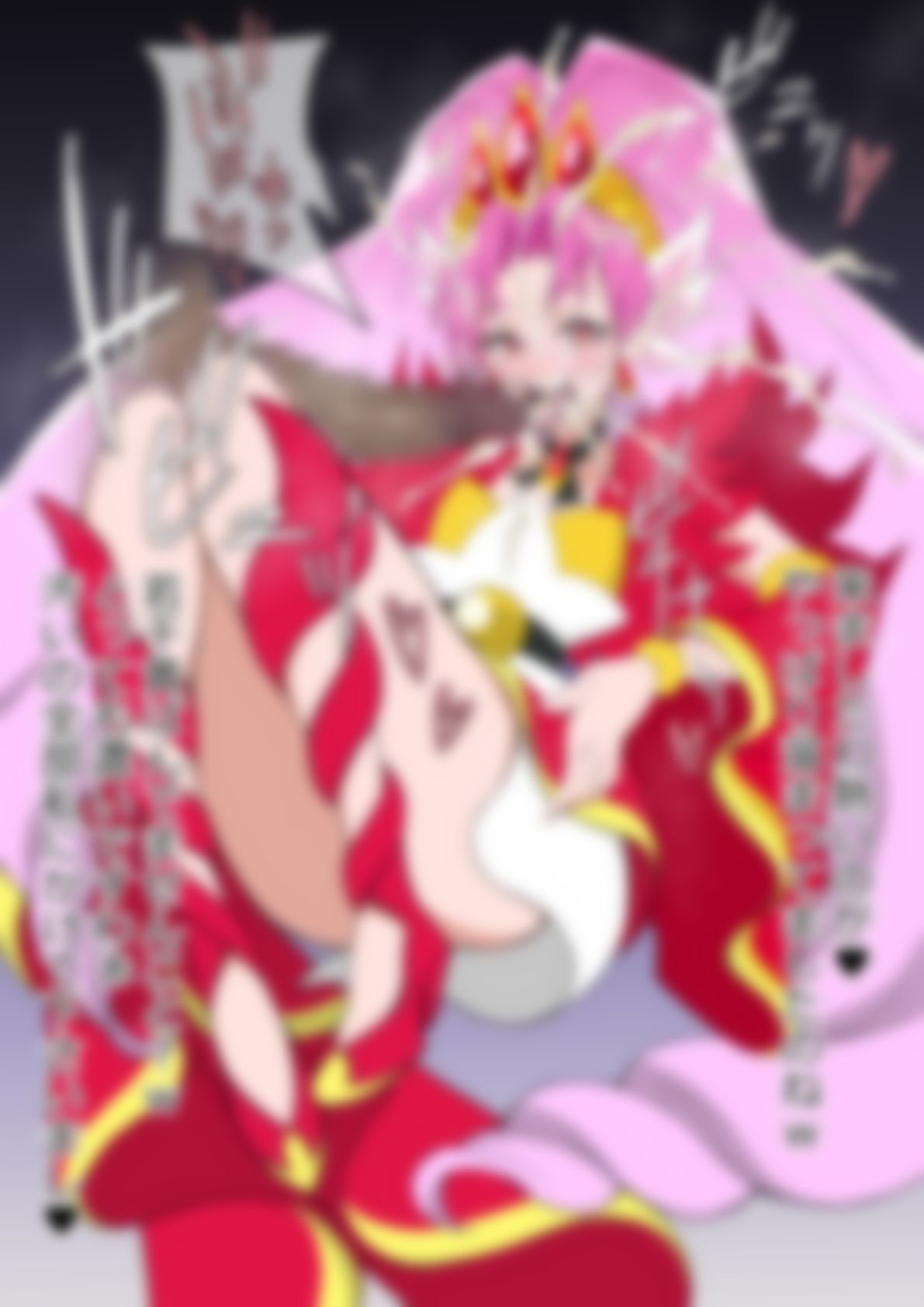 「Go！プリンセスプリ〇ュア」〇ュアスカーレット