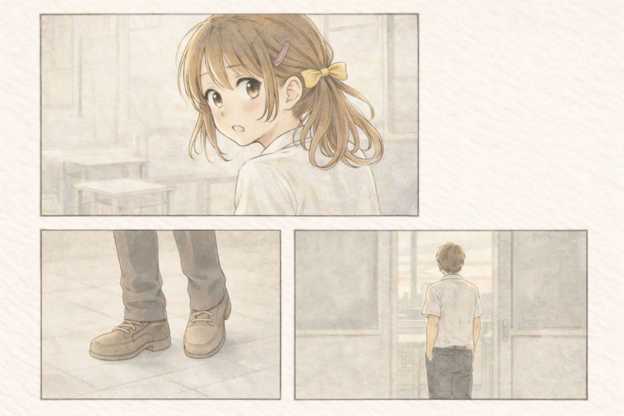 放課後、先輩に呼び止められて、、、