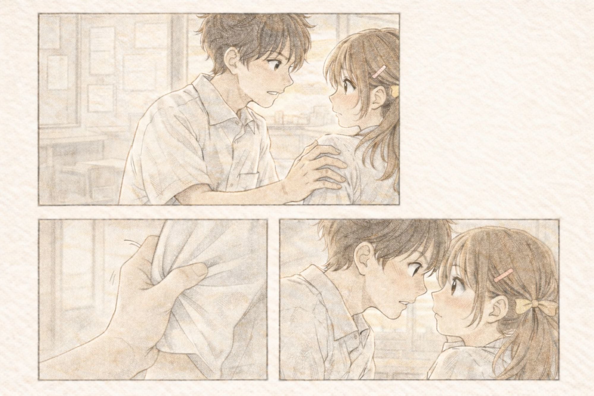 放課後、先輩に呼び止められて、、、