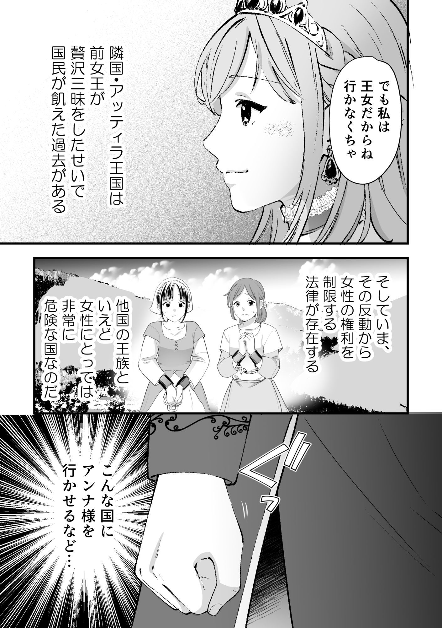 人権がなくなった王女殿下 〜入国審査編〜