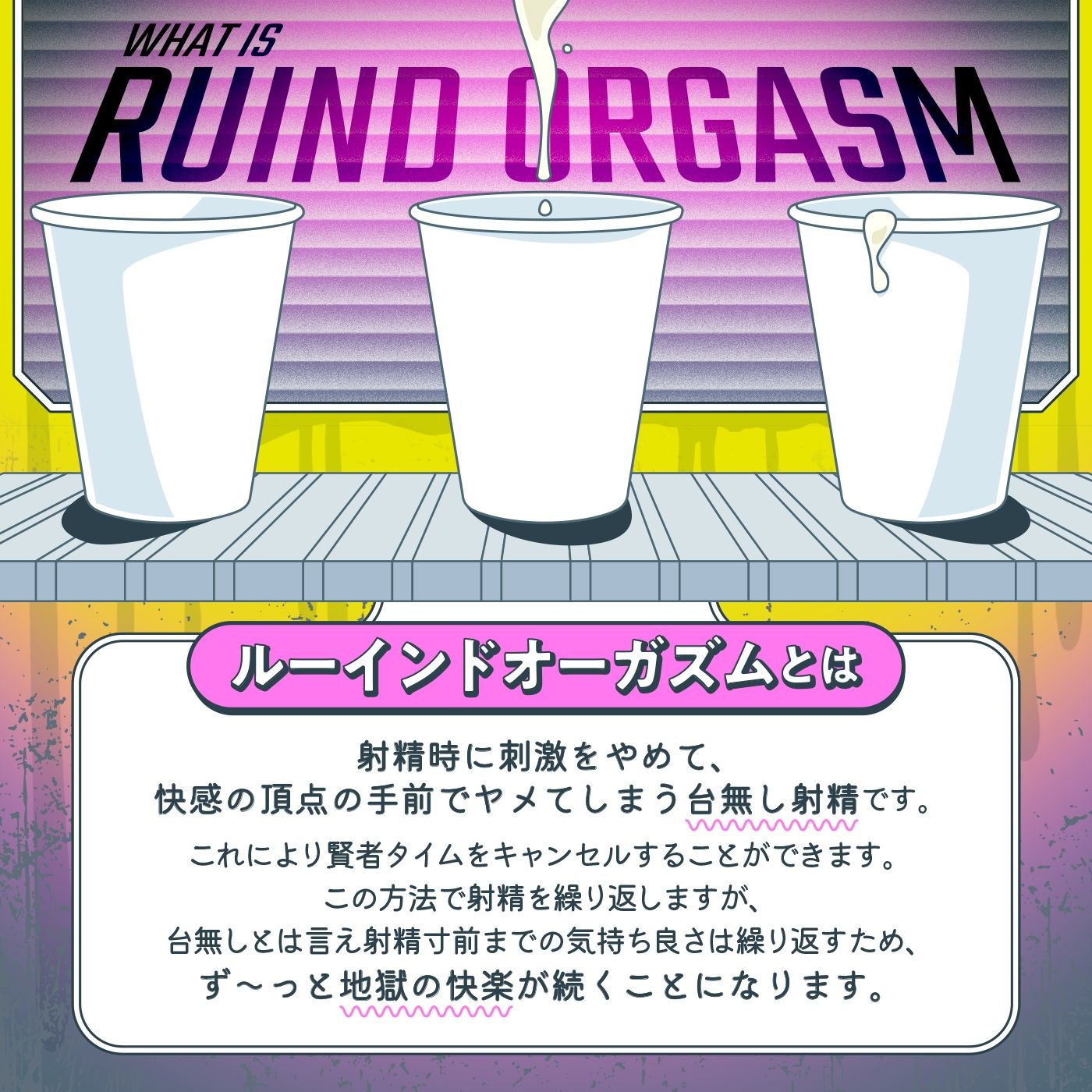 【男女同時アクメ】同時アクメが鍵★ドS女子とオス社畜とメス社畜の三者絶頂「アクエネ1」〜強●ルーインドのアクエネ発電所で乱れイキ〜【アクメナビ搭載】