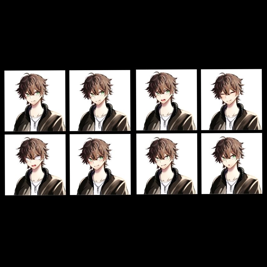 立ち絵素材 ケモ耳の男性