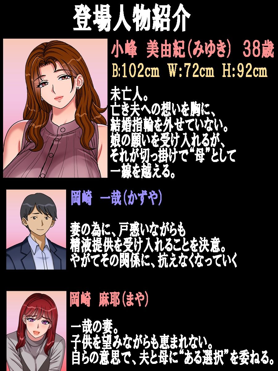 搾精義母に生種付け 妻公認の代理懐胎