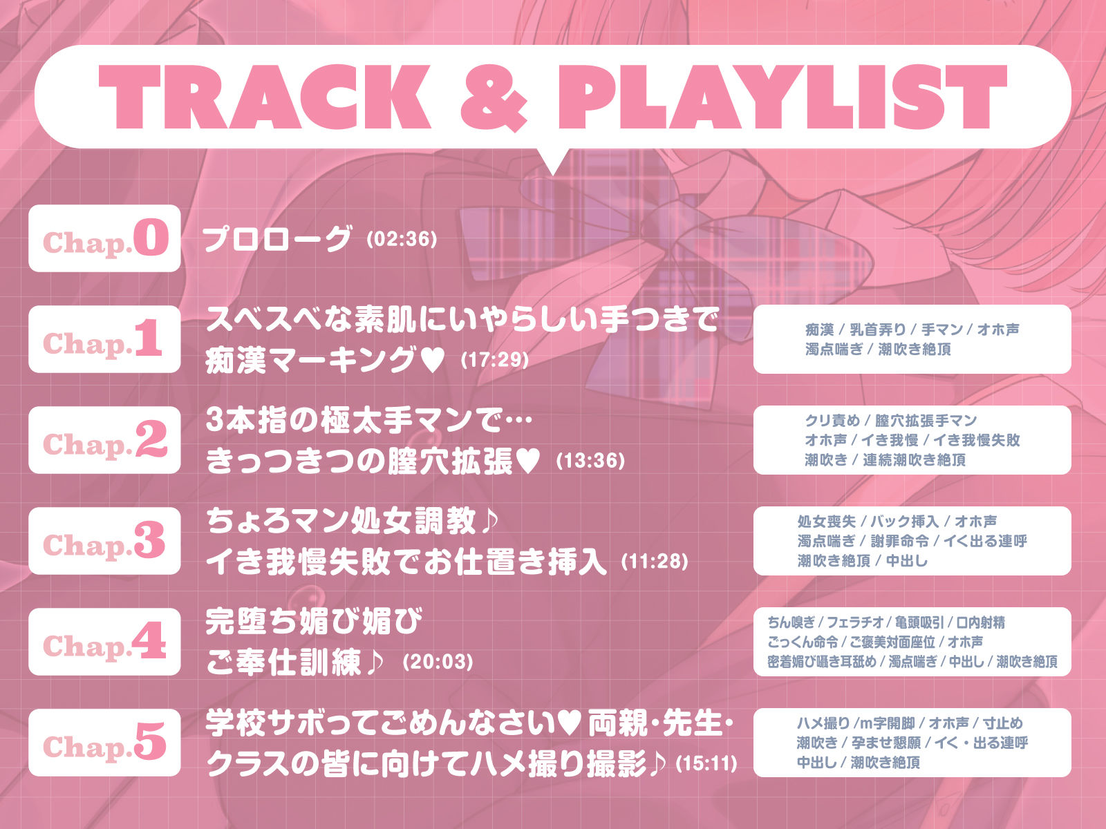 【全編潮吹き】満員電車で大人しい美少女JKに痴〇調教する