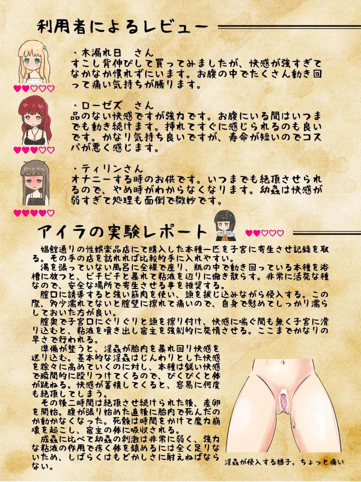 淫界生物 - 淫蟲図鑑