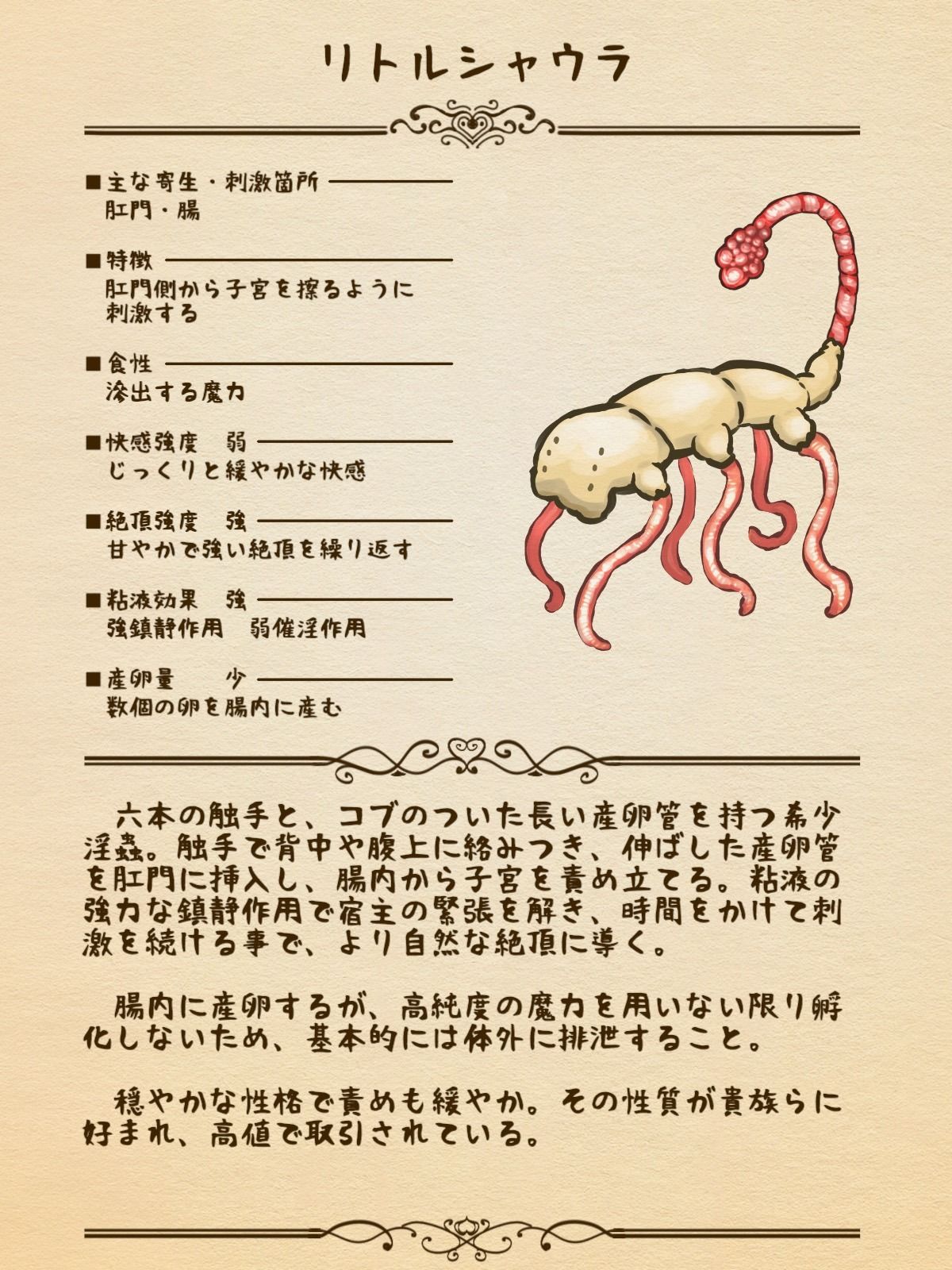 淫界生物-淫蟲図鑑III 特殊指定淫蟲と犯罪組織についての記録