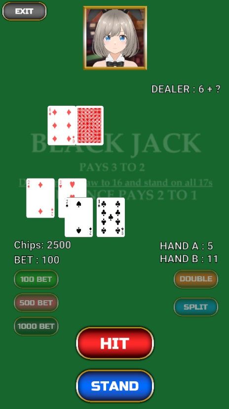 バニーちゃんとえっちなブラックジャック