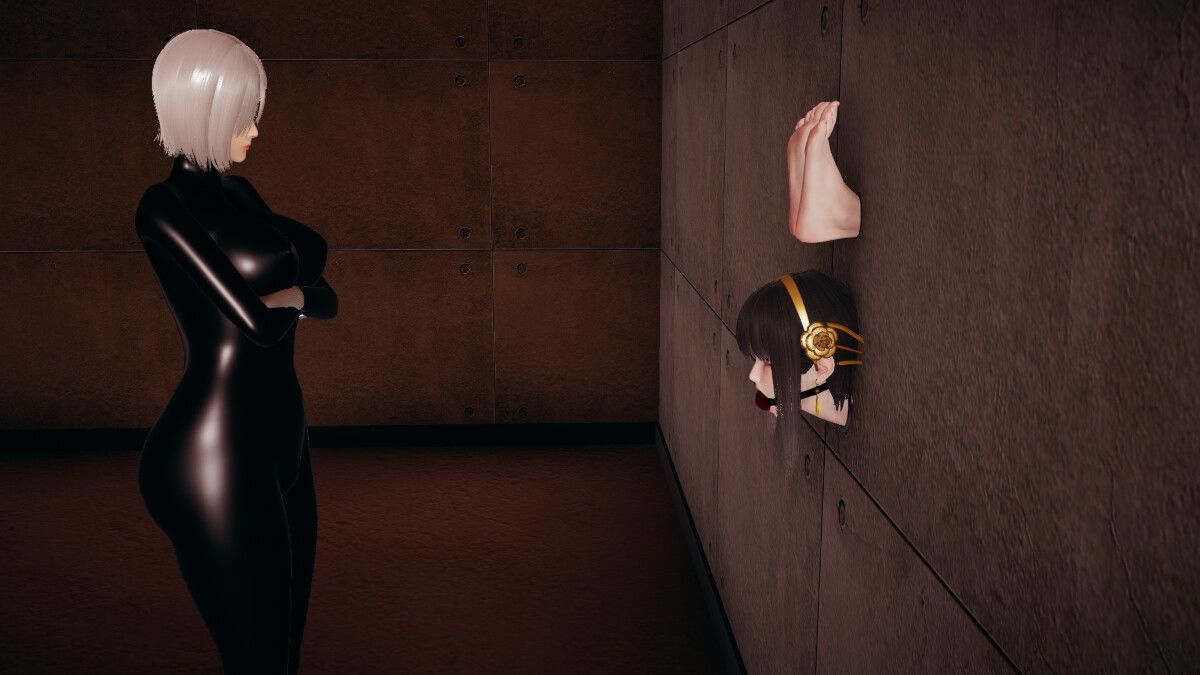 ヨ〇・フォージャー壁足調教