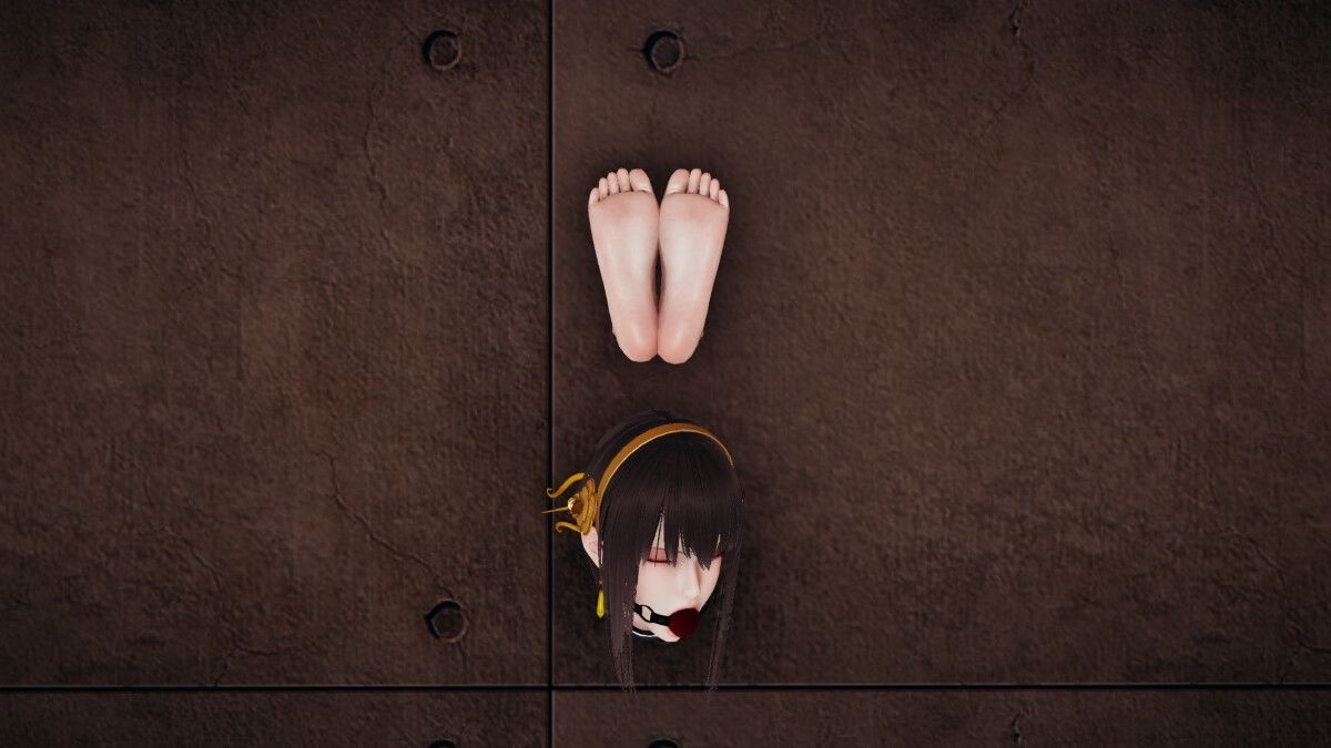 ヨ〇・フォージャー壁足調教