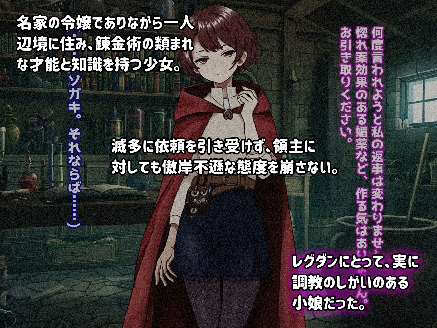 領主の野望 錬金術士の少女シャーリー