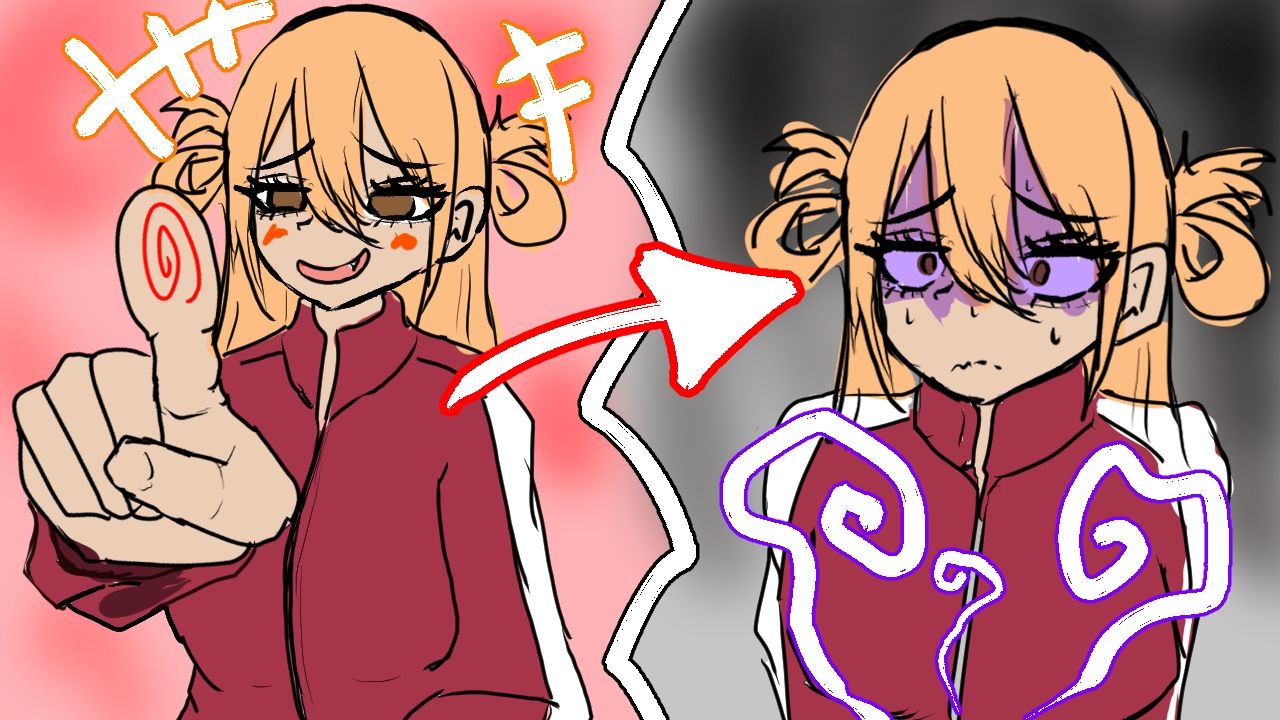 煽りギャルの自業自得放課後 〜オタク君をバカにするたびにお腹が限界に！？〜 / English Subtitles