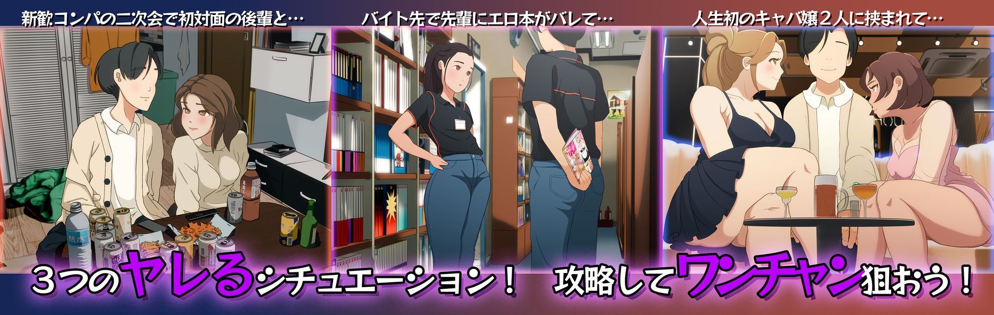 ヤレたかもーめんと