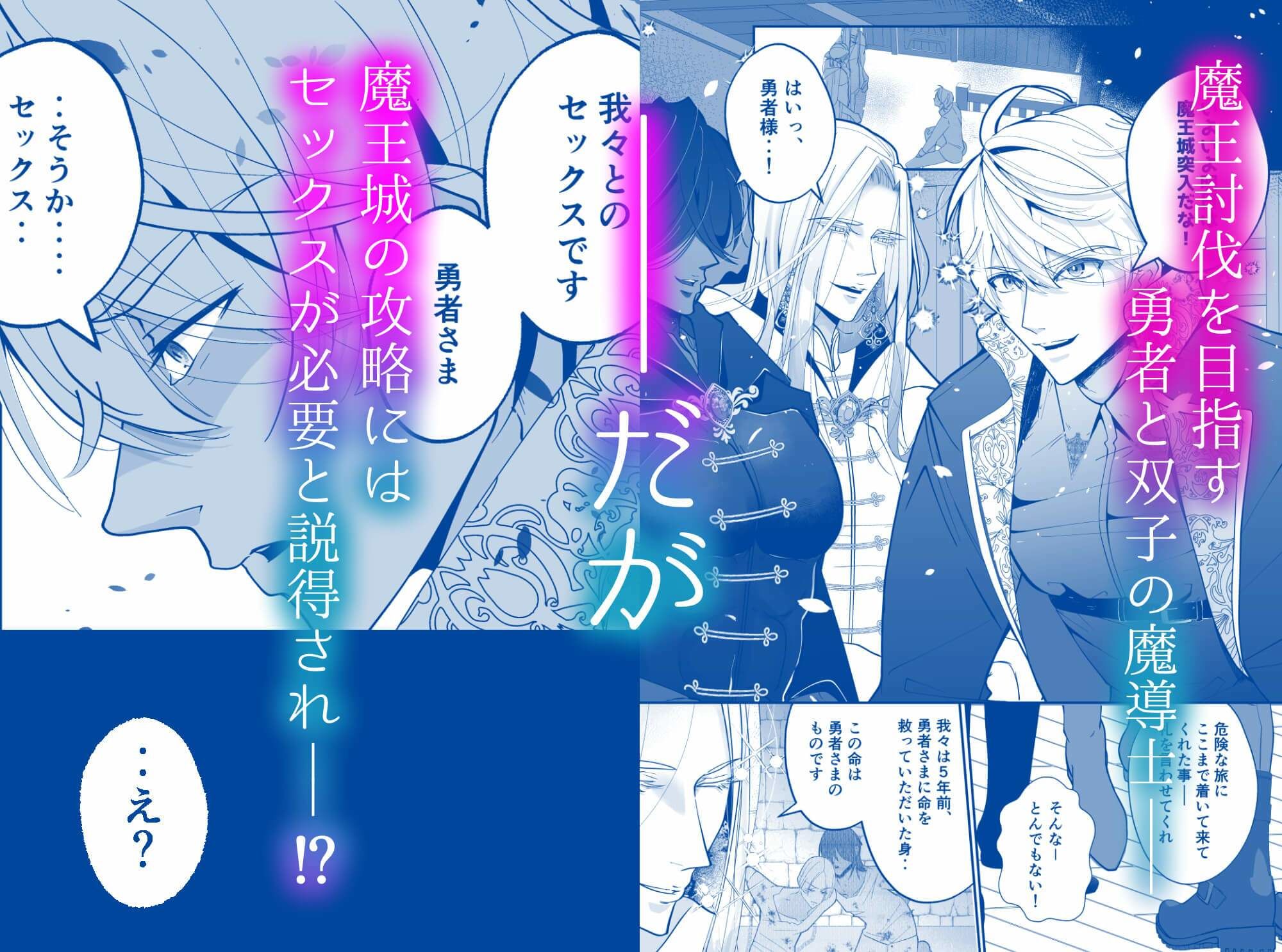 腹ボコ3Pで世界を救う！？執着双子の溺愛で勇者は平和を守ります（はーと）