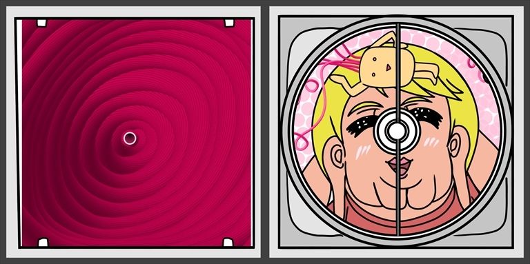 とっととしょく太郎「♂」のうたCDイラスト