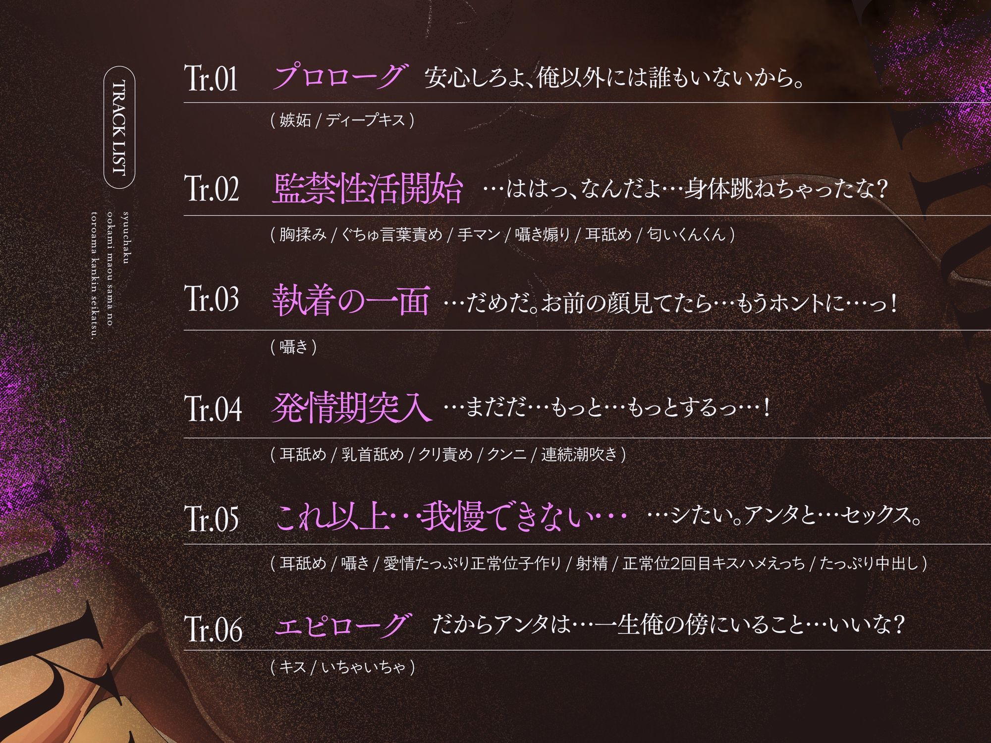 執着狼魔王さまのトロあま監禁性活「俺のことだけ見ててよ…もう誰にも触らせたくない…」