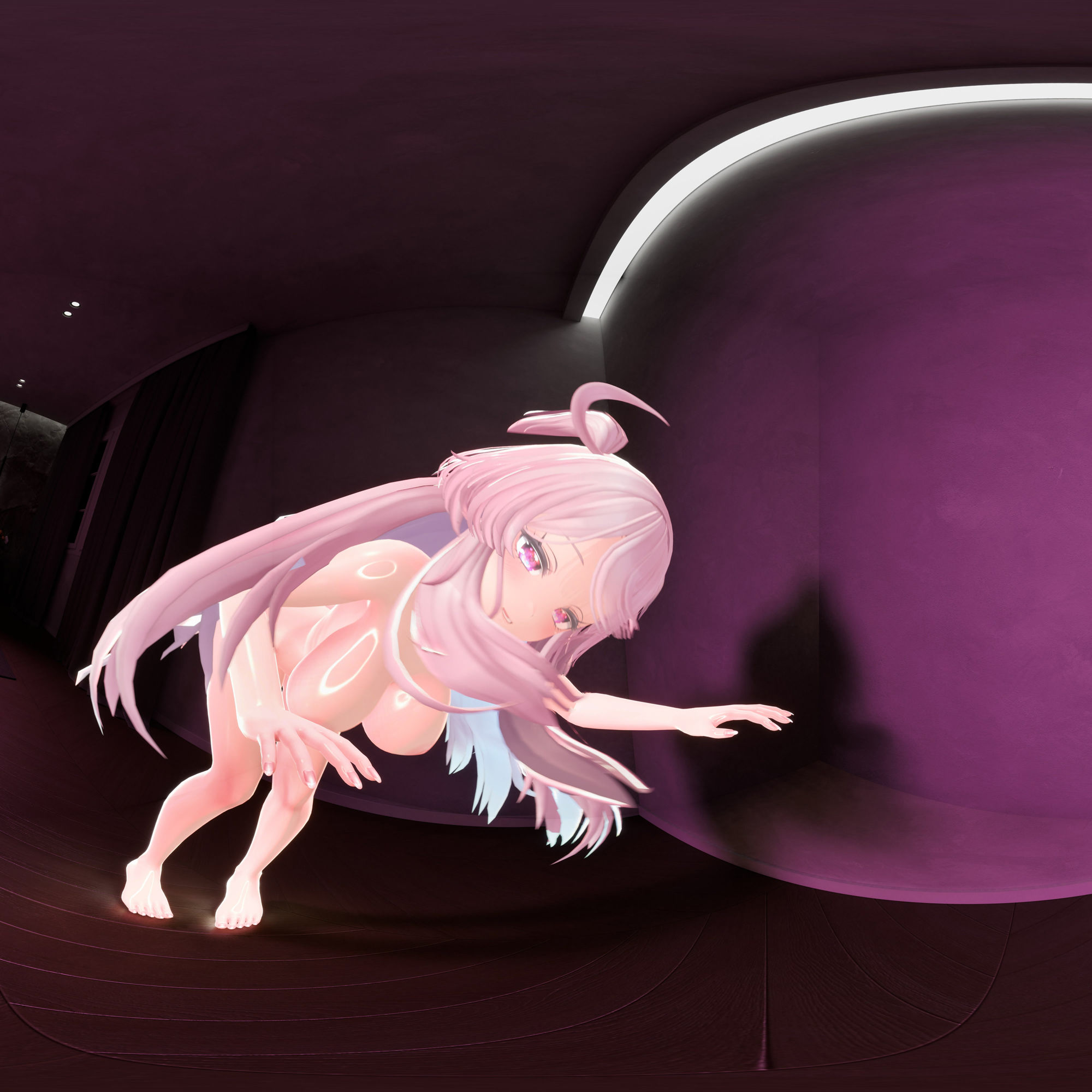 【8K/60fps/VR】極限没入VR 三体勢連続後背位(バック)〜セレスティア〜【Undef Vol.3】